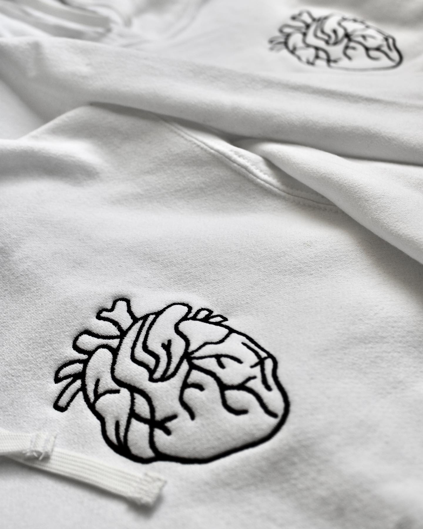 Outline hearts | Par de sudaderas
