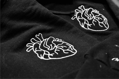 Outline hearts | Par de sudaderas