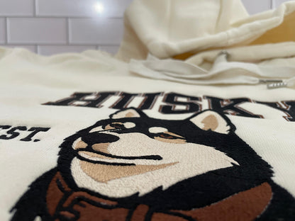 Husky | Sudadera bordada