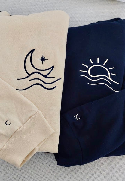 Sol & Luna | Par de sudaderas